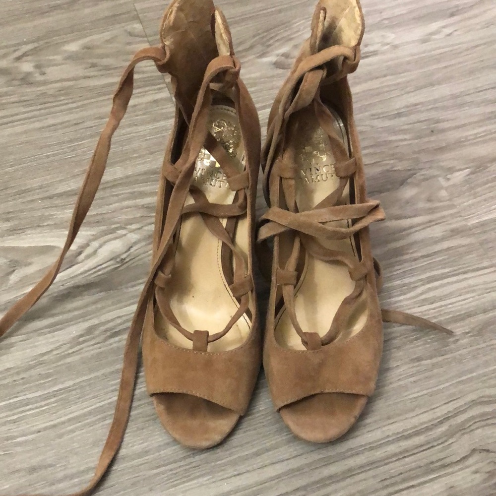 Vince Canute Lace Up Heel